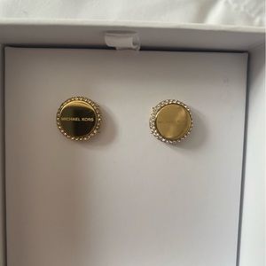 Michael Kors gold plated earrings